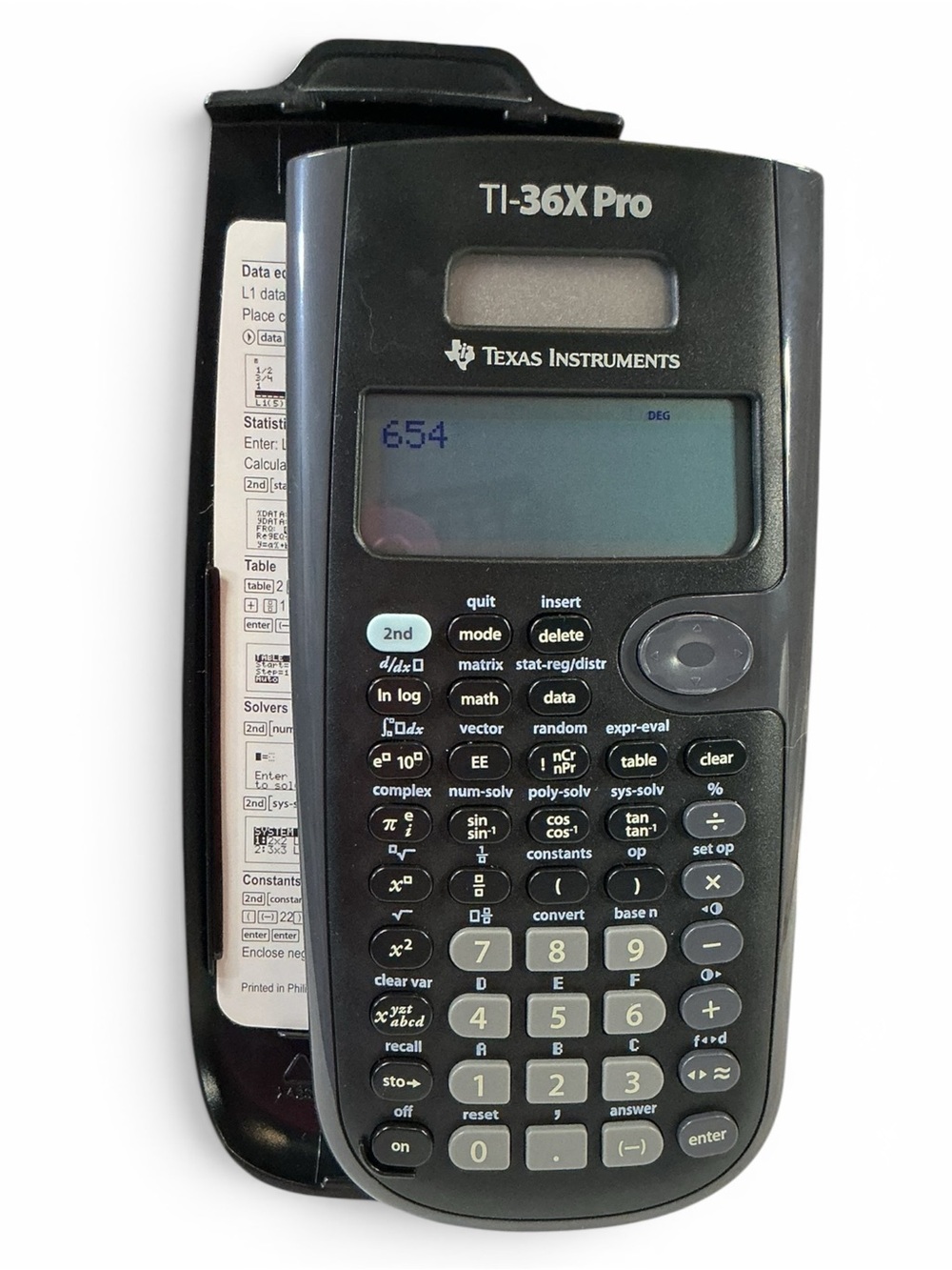 Texas Instruments TI-36X Pro Scientific Calculator - Black